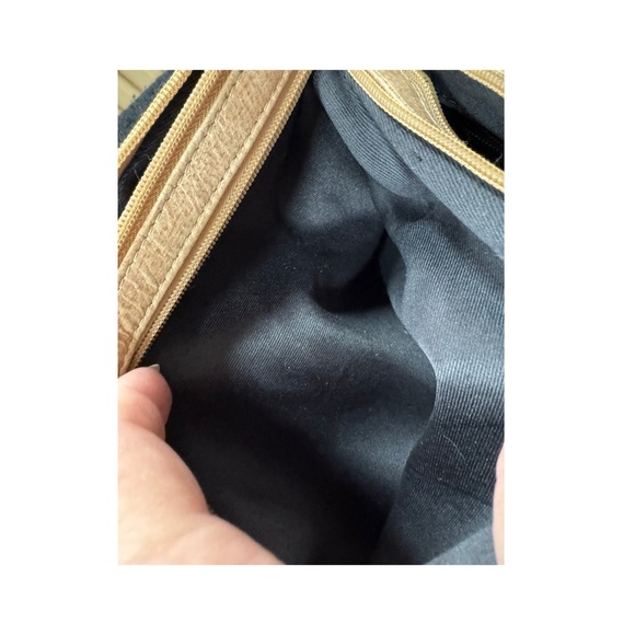 Colorful Abstract Hand Painted Leather Bag - Picture 8 of 11